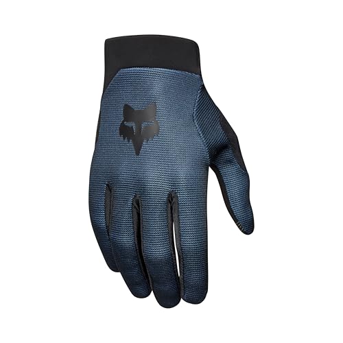 Fox Racing - Ranger Gloves - Hombre - MTB, Libertad de Movimiento, Construcción Robusta, Funcionalidad Táctil, Guantes, Ciclismo de montaña, Medianoche, M