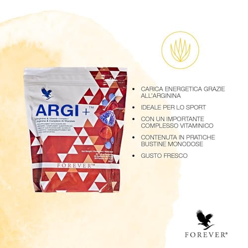 Forever Argi+ in bustine monodose - Aloe Vera e Arginina - 5