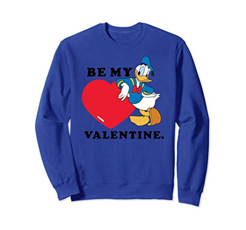 Sweatshirt Donald Duck Disney Be My Valentine pour adulte