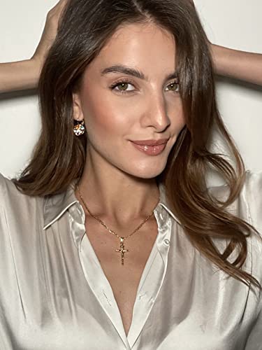 Barzel 18K Gold Plated Multicolor Earrings, Lever Back Earrings - Made In Brazil2