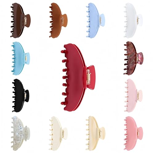 OideGuiing 4-Inch Wathet Blue Acetate Claw Clip — view 5