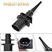 Vkinman 902-020 Outside Air Ambient Temperature Sensor, Replacement for BMW 328i 325i 323i 330i 528i 530i M3 M6 X1 X3 X5 X6 Z4 1995-2011, Replaces 65816905133