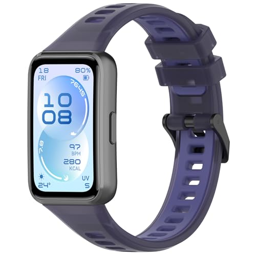 [RuenTech] Huawei Band 11/Huawei Band 11 Pro��p�o���h�A�t�@�[�E�F�C�o���h11/11 �v�� �X�}�[�g�E�H�b�`�p���F�\�t�g�V���R�������p�o���h (�p�[�v��)