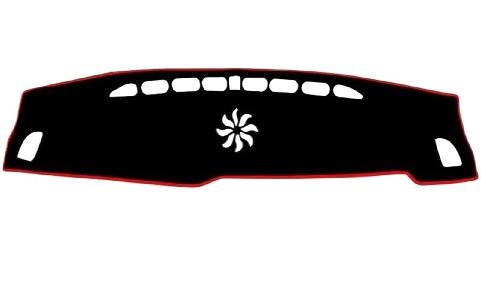 Car Dashboard Cover for Jetour X70 Plus 2021 2025, Dashboard Cover Dash Mat Sun Shade Protect Carpet Dash Board Cover Anti-Sun Pad Accessories,Right Hand Red