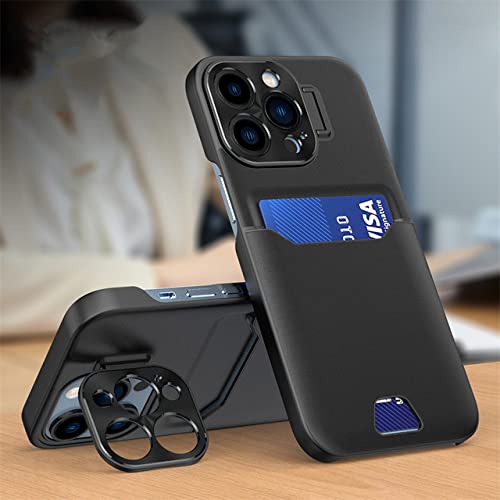 Porte-cartes en cuir de luxe iPhone 14 idéal pour vos déplacements