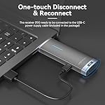 VENTION Wireless HDMI Dongle Transmitter and Receiver 2.4/5GHz, Bluetooth Adapter, Wireless Extender Connection with Sender with Miracast 1080P for Streaming Video from PC to Monitor/Projector/HDTV - Image 2