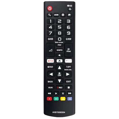 AKB75095304 - Mando a distancia de repuesto para LG TV 32LK6200PLA 43LK5900PLA 43LK5910PLC 43LK5990PLE 43LK6000PLF 43LK6100PLA 43LK6100PLB 43LK6200PLD 499 LK5900 0PLA 49LK5910PLC 49LK6000PLF