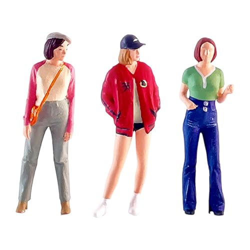 Figurines Féminines Diorama 1:64 pour donner de la vie et du réalisme à vos maquettes