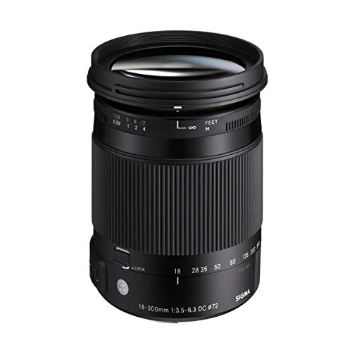 Sigma 18-300mm F3.5-6.3 Contemporary DC Macro OS HSM Lens for Canon