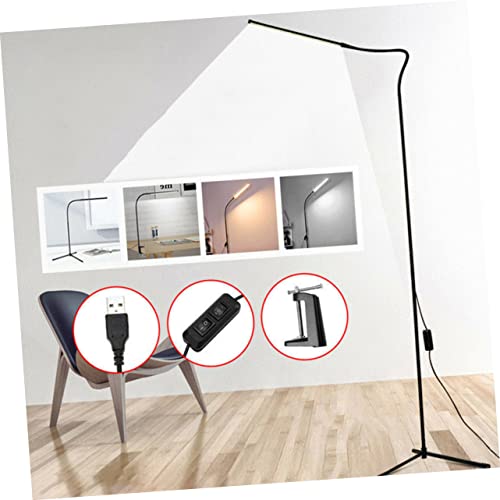 Lámpara de pie con clip LED regulable para leer cómodamente en tu escritorio 5