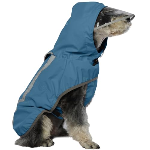 Lelepet Dog Rain Coat Medium Dog Raincoat with Hood Dog Rain Coats for Medium Dogs Waterproof Dog Rain Jacket Adjustbale Dog Poncho Sliker Reflective Lightweight Rain Coats for Dogs with Leash Hole Lelepet Dog Rain Coat Medium Dog Raincoat with Hood Dog Rain Coats for Medium Dogs Waterproof Dog Rain Jacket Adjustbale Dog Poncho Sliker Reflective Lightweight Rain Coats for Dogs with Leash Hole