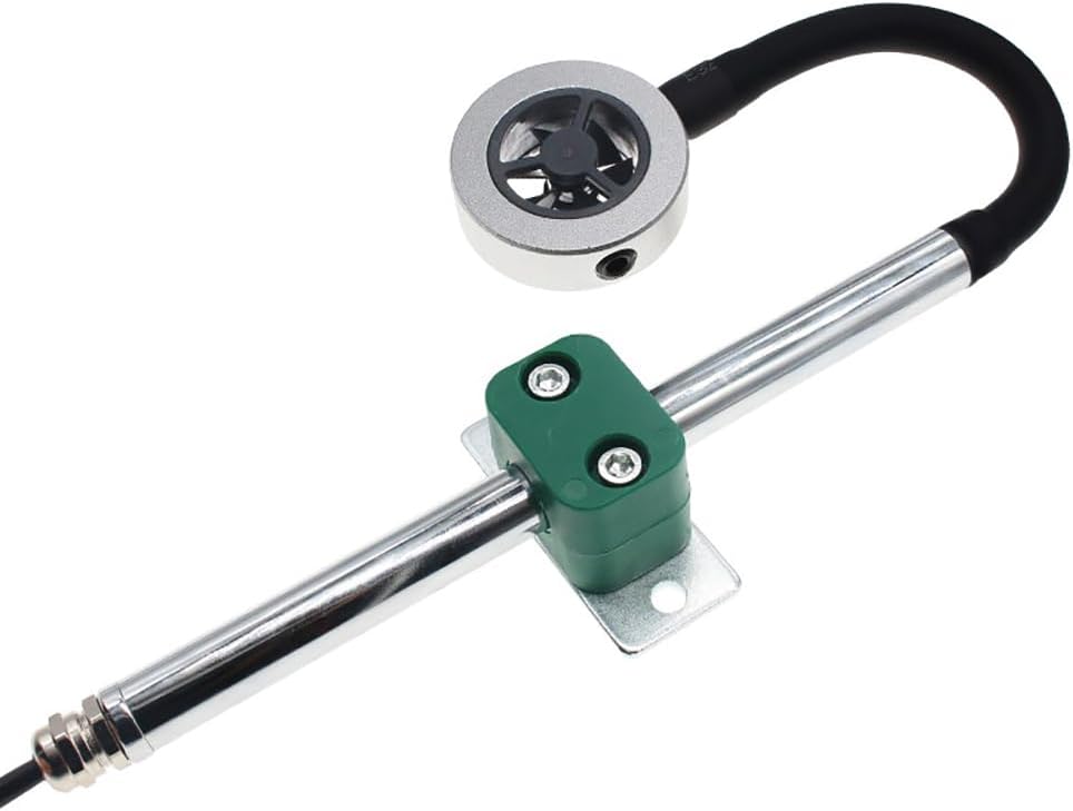 RS485 Wind Speed Sensor High-Precision Micro Adjustable Impeller Anemometer Wind Velocity Gauge with High Sensitivity 0-30m/s（0-10V, 0-30m-s）