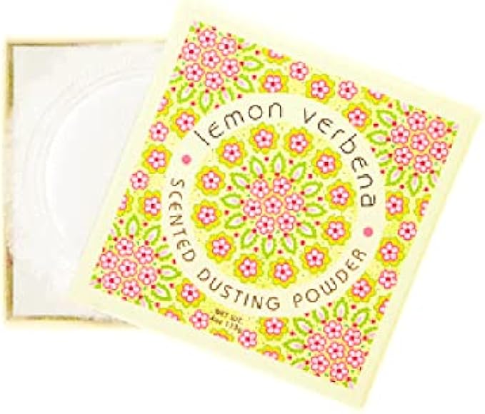Greenwich Bay Trading Co. Scented Dusting Powder, 4 Ounce, Lemon Verbena