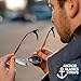 Anti-Slip Glasses Ear Hook Grip - 3 Pack - Stretch Fit for Sunglasses and Glasses (Black)