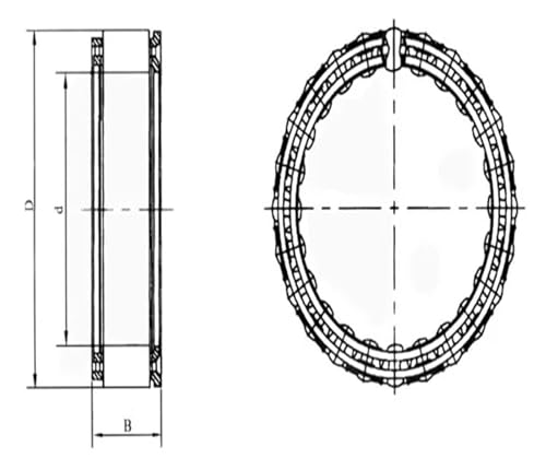 Roulements d'embrayage DC7221B 5C à roue libre pour transmission mécanique - 8