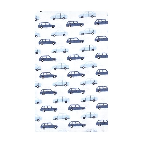 Image of Hudson Baby Unisex Baby Cotton Poly Flannel Burp Cloths, City Life 10 Pack, One Size