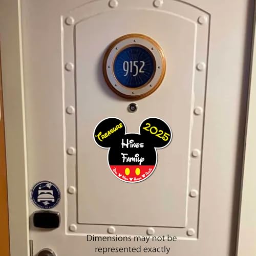Imán decorativo rectangular rojo para puerta de crucero miniatura 2