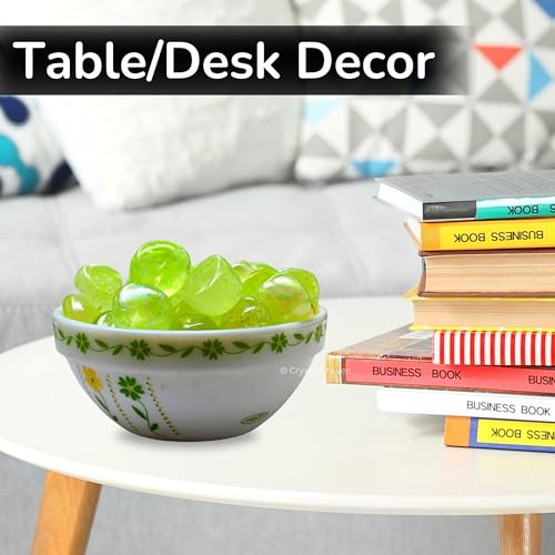 Image of Crystal Heaven Certified Apple Aura Quartz Healing Tumbled Stone,Natural Polished For Diy Crafts,Manifestation,Meditation,Pooja Feng Shui And Reiki Healing(30 Grams)