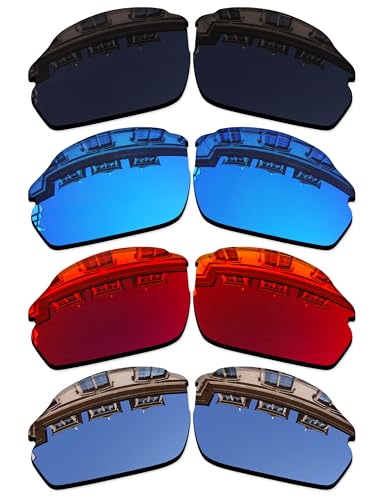 Image of Set of 4 Lenses Replacement for Smith Parallel Max Sunglass Combo Pack
