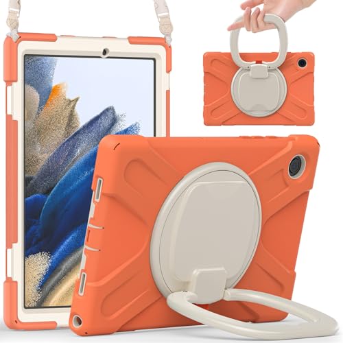 Étui antichoc Samsung Galaxy Tab A8 10.5 pouces avec bandoulière JZ