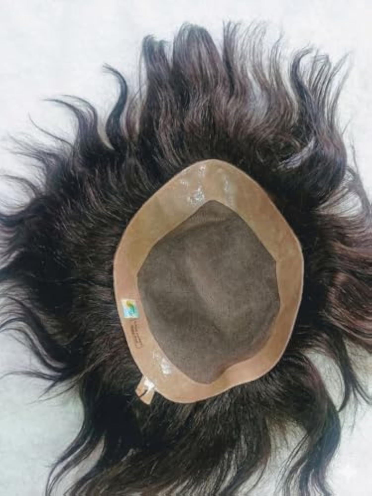 Men's Natural Looking Patch Toupee Wig, Breathable Mesh