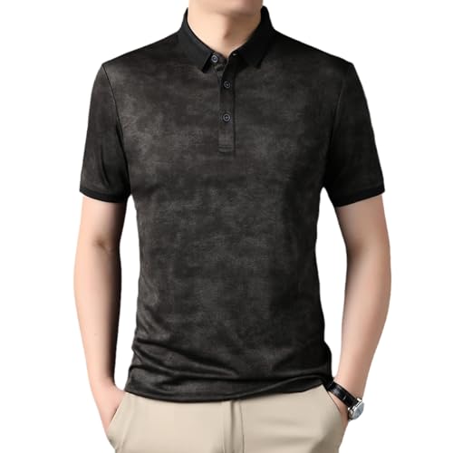 Polo de golf séchage rapide et hauts décontractés de mode d'été pour hommes branchés