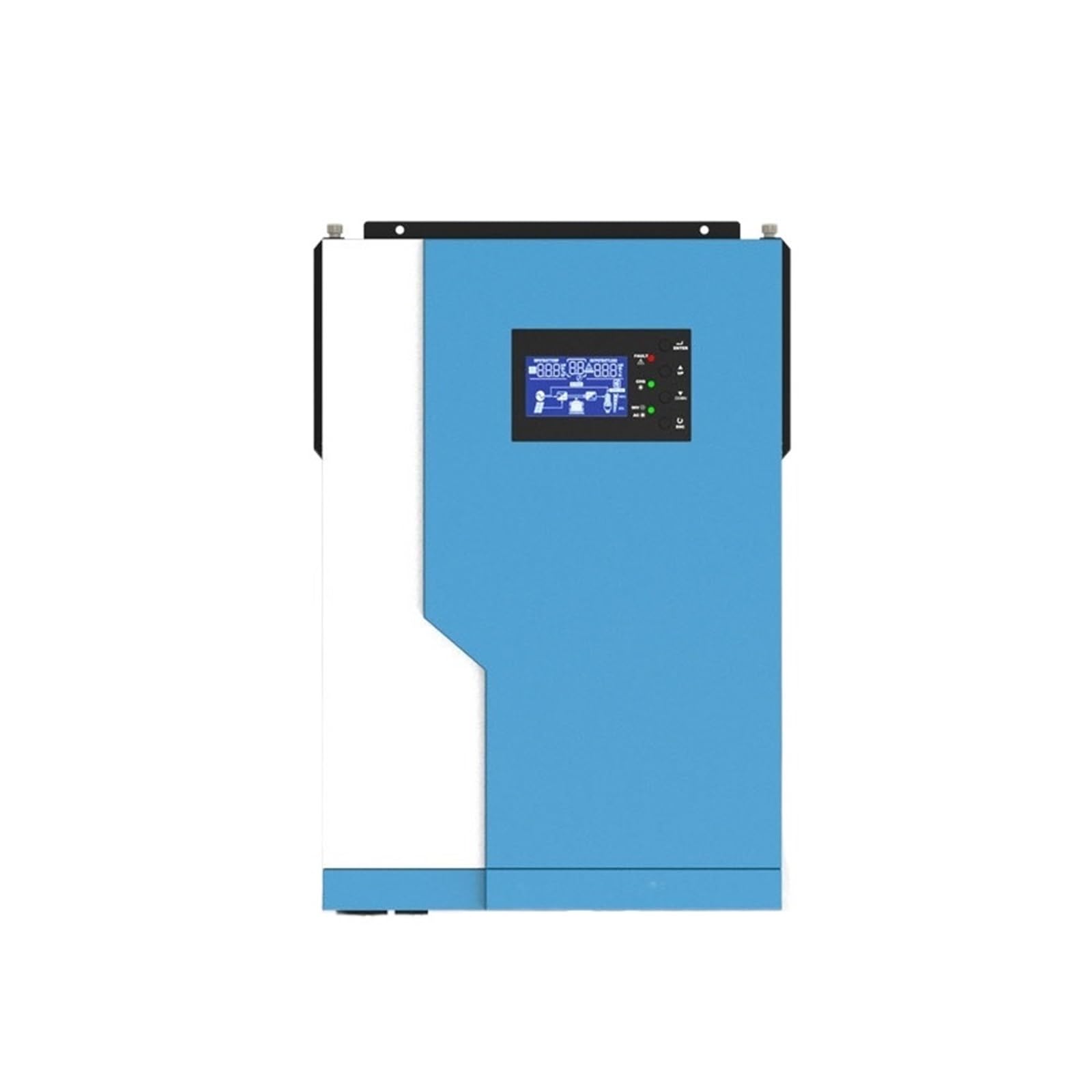 5500W 3500W Hybrydowy Falownik Solarny 24V 48V Sinusoidalny 3.5/5.5KW Wbudowany MPPT 100A Kontroler Słoneczny Maks. 500V OszczęDność KosztóW(3.5KW without WiFi,48V)