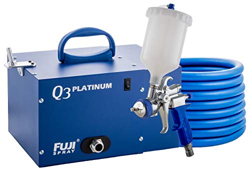 Fuji Spray 2893-T75G Q3 Platinum - T75G Quiet Hvlp Spray System, Blue #TOP23