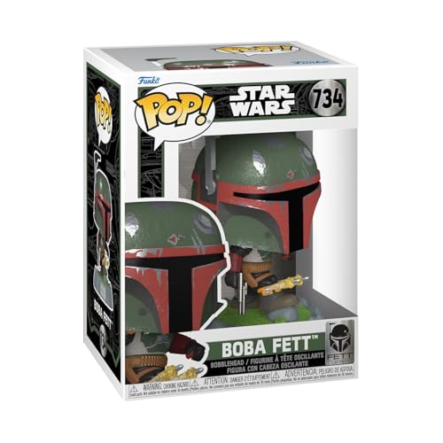 Funko Pop! Star Wars: FL - Boba Fett mit Rockets - Vinyl-Sammelfigur - Geschenkidee - Offizielle Handelswaren - Spielzeug Für Kinder und Erwachsene - Movies Fans - Modellfigur Für Sammler