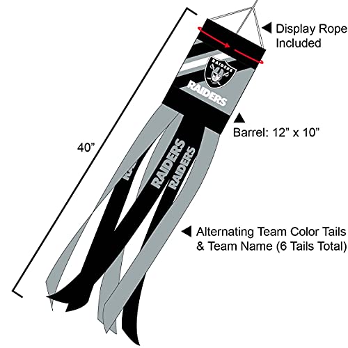 Wincraft 0921121 Las Vegas Raiders Team Windsock thumb #1