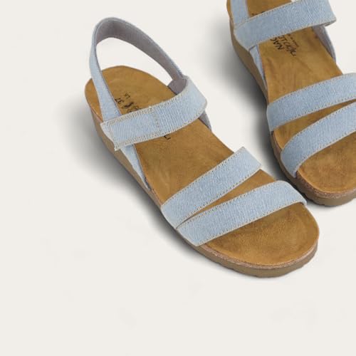 Image of NAOT Kayla Women's Sandals - Supportive 3-Strap Design with Backstrap, Cork & Latex Footbed - Arch Support - Travel-Friendly Comfortable Walking Sandals for All-Day Wear