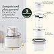 Cuisinart Solo Scoops Ice Cream Maker | Hausgemachtes Gelato & Eismaschine in 25 Minuten | Sorbet Maker | Frozen Yogurt Maker | Kompakt, platzsparend | 475ml Rührschüssel | ICEM10