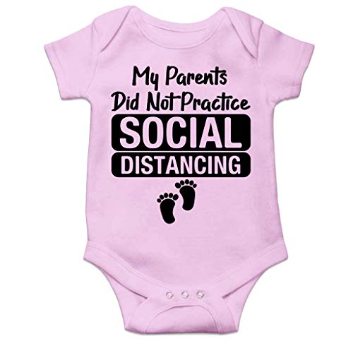 Image of Unordinary Toddler my parents did not practice social distancing newborn baby funny quarantine announcements bodysuit