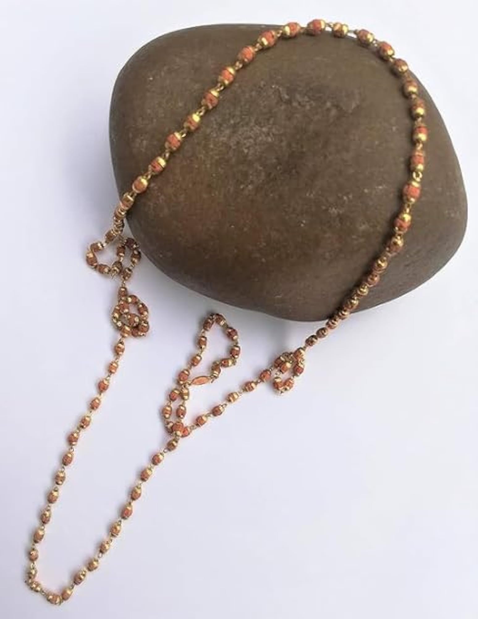 BluDiamond Rudraksha Rudrani Mala Necklace