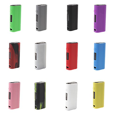 DIY24H – Coque de protection en silicone pour Kangertech KBOX Nano Subox Kanger Toptank, porte-batterie en silicone (transparent)