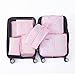 Generic Lot de 7 cubes de rangement pour armoire ou valise, sac de rangement pour vêtements à la maison ou en voyage