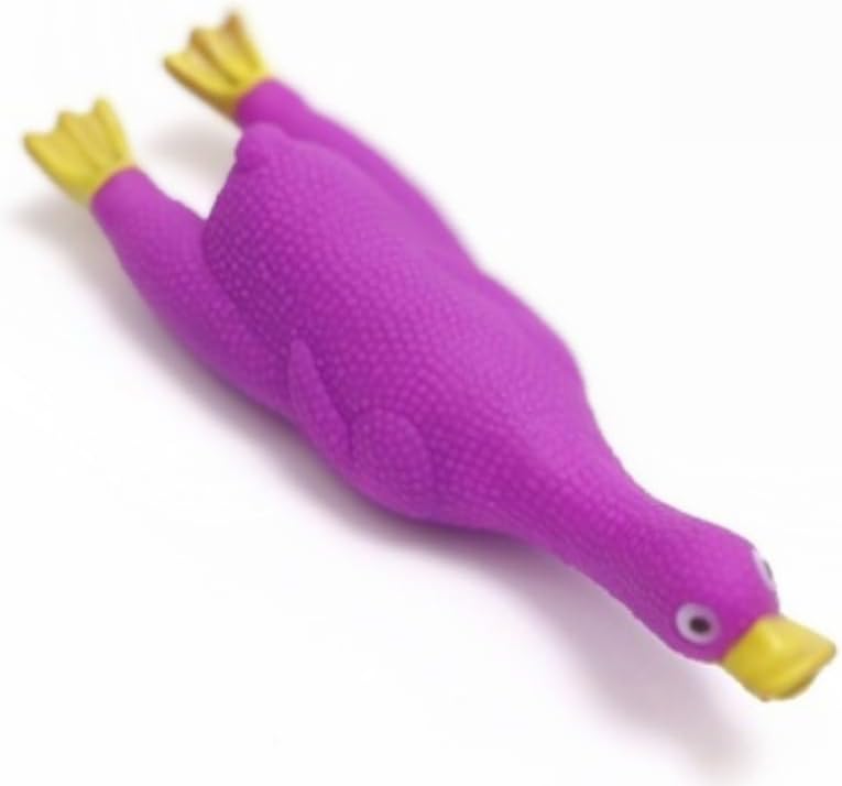 Duck Dog Toys, Squeak Toy Lovely Shape Duck Dog Dogs Latex Rubber Squeeze