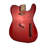 Hosco Telecaster Candy Apple Red Body - Alder - HBD-21CAR
