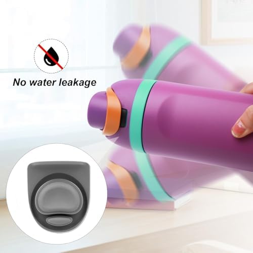 Replacement Stopper Compatible with Owala Freesip 24/32 oz, Water Bottle Top Lid Rubber Seal Gasket Replacement for Owala 16/19/24/32/40 oz, 4 Packs Water Bottle Top Accessories, BPA-Free - 3