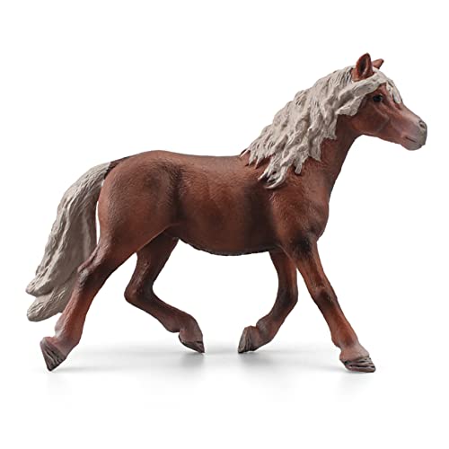 Lc Joycre Realistic Haflinger Stallion Horse Action Figurine Collection Horse Toy Diy Dioramas Horse Figure For Kid Boys Girls 5 6 7 8 Years Old #TOP29