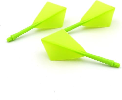 Miniatura 5 de CUESOUL ROST - Juego de 3 dardos y vuelos integrados, tamaño mediano, forma de diamante