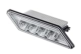 HELLA 1GE 996 198-361 LED-Arbeitsscheinwerfer - Modular Worklight Base Style - 12/24V - 1250lm - Einbau/Schraubanschluss - 2-Punkt Befestigung - Arbeitslicht, blendfrei - Stecker: DEUTSCH Stecker
