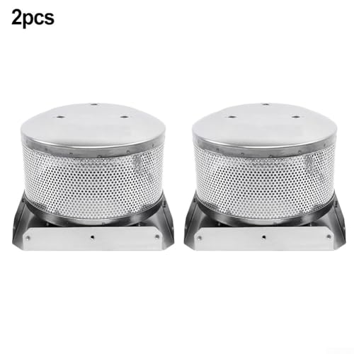 Pantalla de emisor de acero inoxidable premium para calentador de patio 7