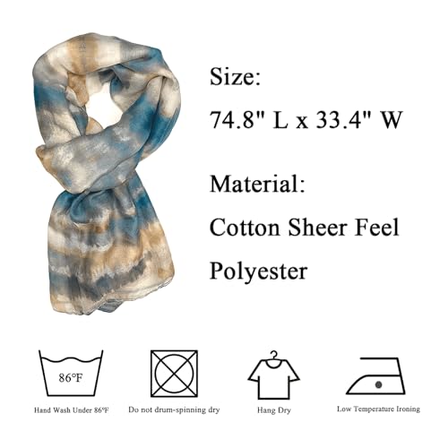 Fashion Scarf for Women Pashmina Neck Scarf Outfit Gradient Cashmere Blanket Shawl Lightweight2