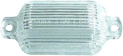License Plate Light Lens for Buick Skylark, Chevy Chevelle, El Camino, Impala