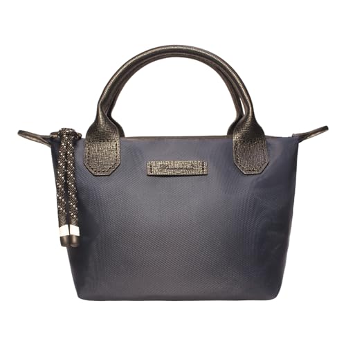 Image of Designer Mini Tote Bag for Women - Lightweight Crossbody Purse with Adjustable Dual Straps (2-Way Carry)