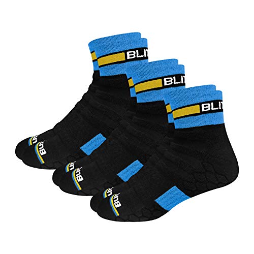 BLITZSOX Hi-Tech Performance Sports Socks for Men (Badminton, Run...