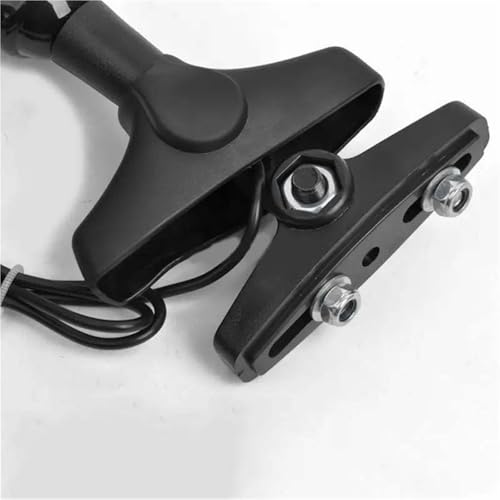 Espejos retrovisores negros con intermitentes para moto Honda VFR 800 Interceptor ABS 2003-2007 5
