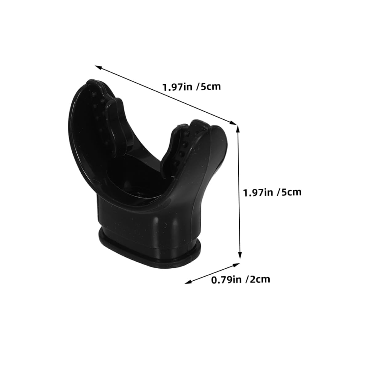 Bocchino per Immersione in Silicone Nero Resistente al Morso 10 Pezzi Ricambio per Boccaglio Subacqueo Versatile per Snorkeling e Immersioni