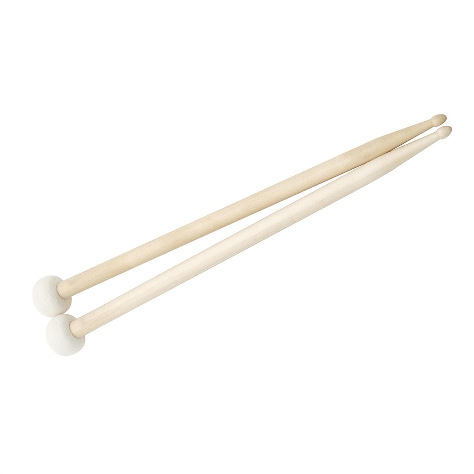 Accesorios para Percusión Palo De Tambor De Doble Punta, Baquetas Con Cabeza De Fieltro De Arce, Juego De Timbales, Accesorios Para Baquetas (Color : G)